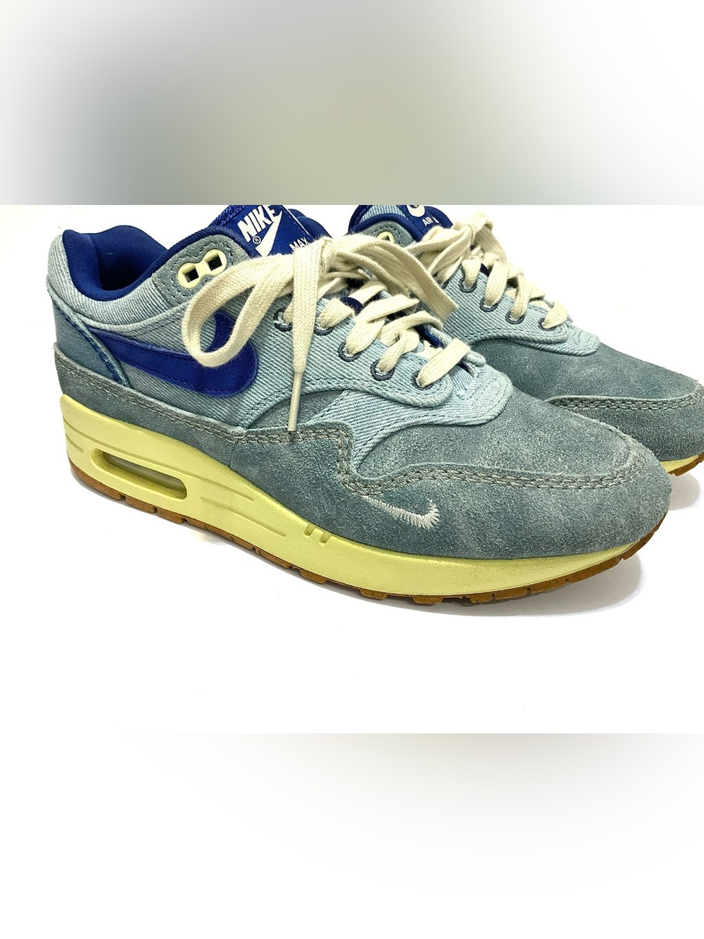 2022 Nike Air Max 1 Premium “Dirty Denim” - Picture 8 of 9